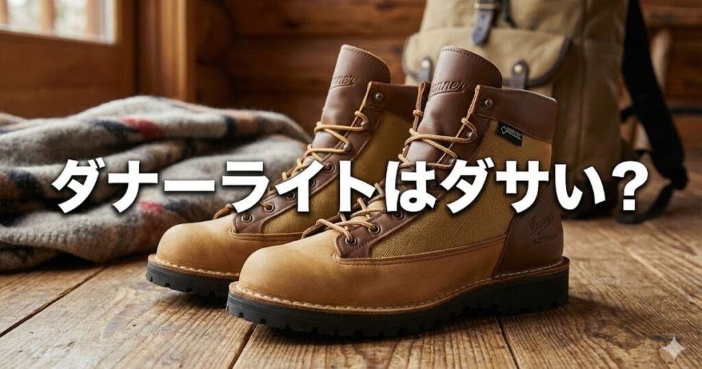 ダナーライト ダサい