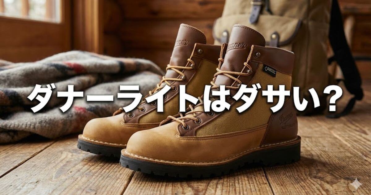 ダナーライト ダサい