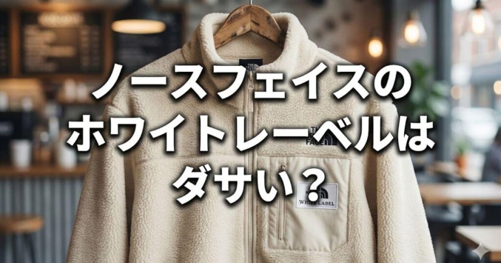ノースフェイス ホワイトレーベル ダサい