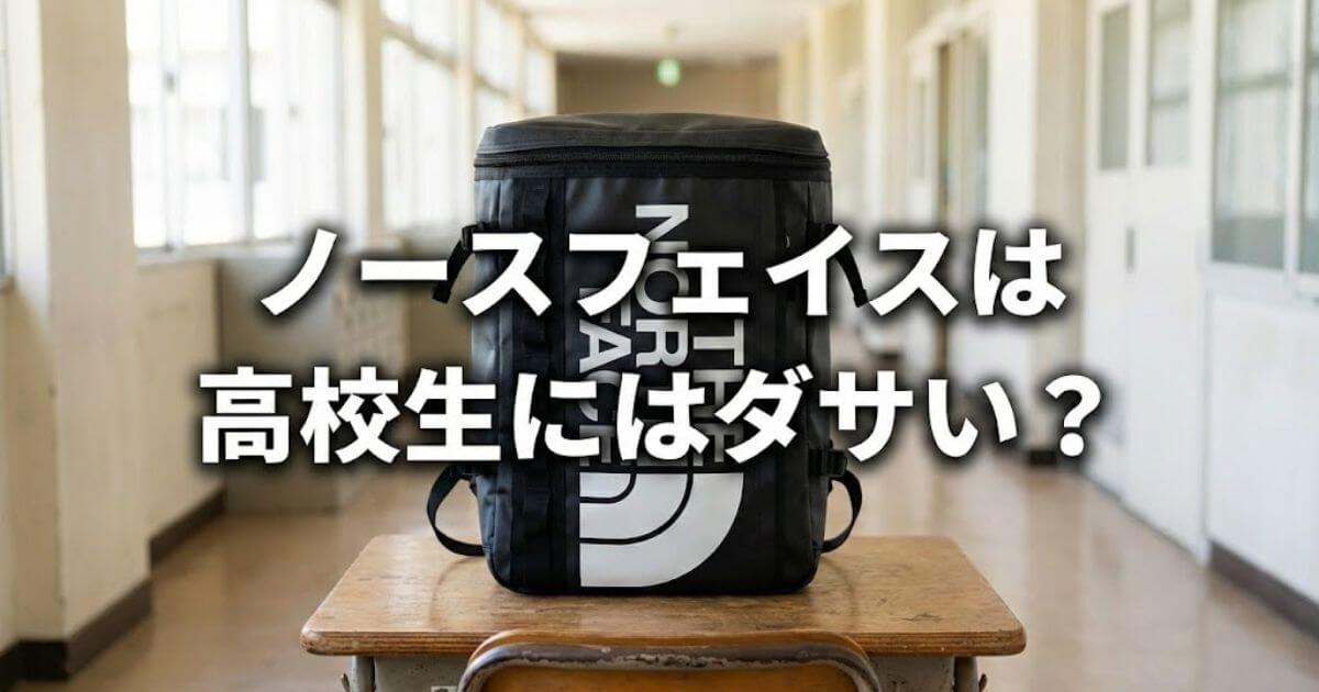 ノースフェイス高校生 ダサい