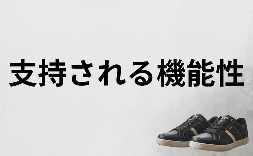 見た目だけじゃない、エドウィンの靴が支持される機能性