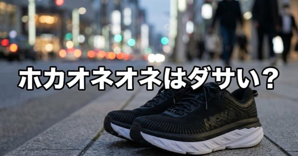 ホカオネオネ ダサい