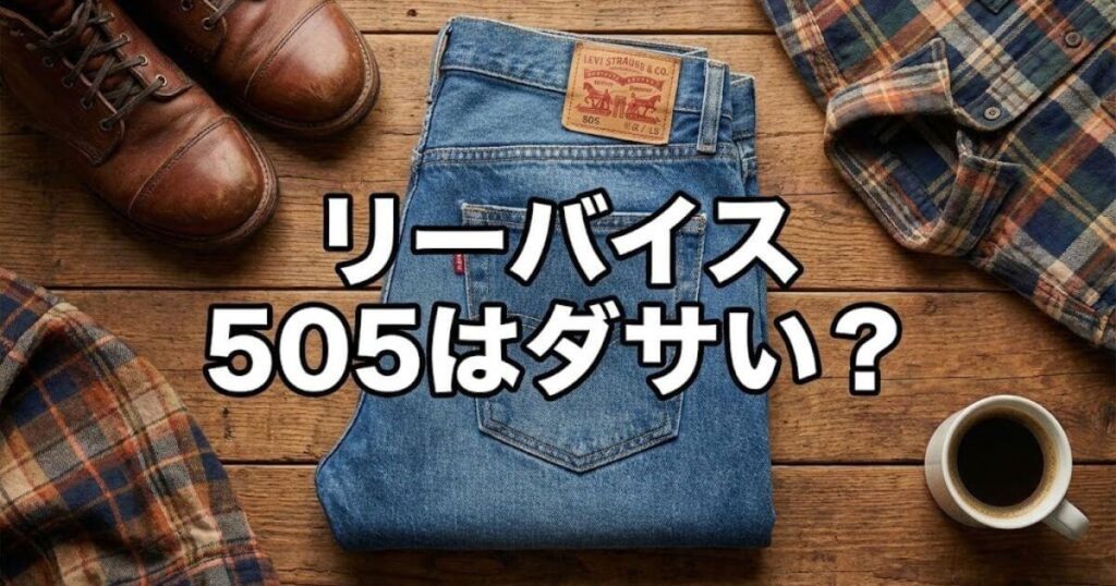リーバイス 505 ダサい