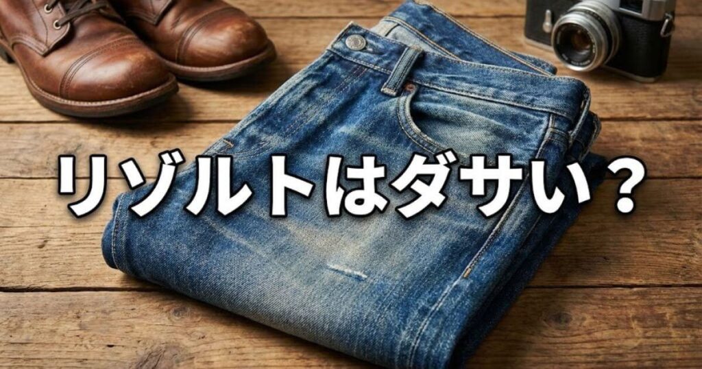 リゾルト ダサい