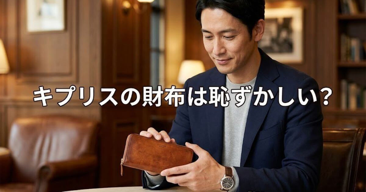キプリス 財布 恥ずかしい