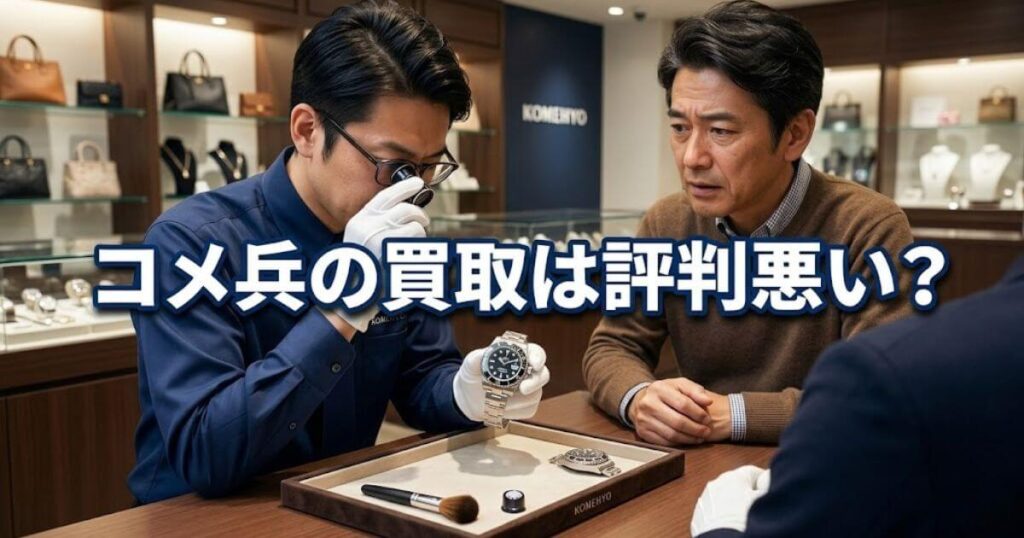 コメ兵 買取 評判
