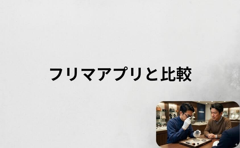 コメ兵の買取 vs フリマアプリ｜どちらが賢い売り方？