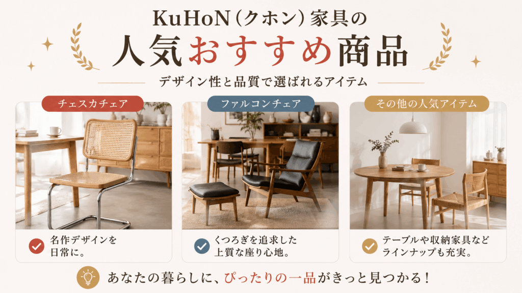 KuHoN(クホン)家具の人気おすすめ商品