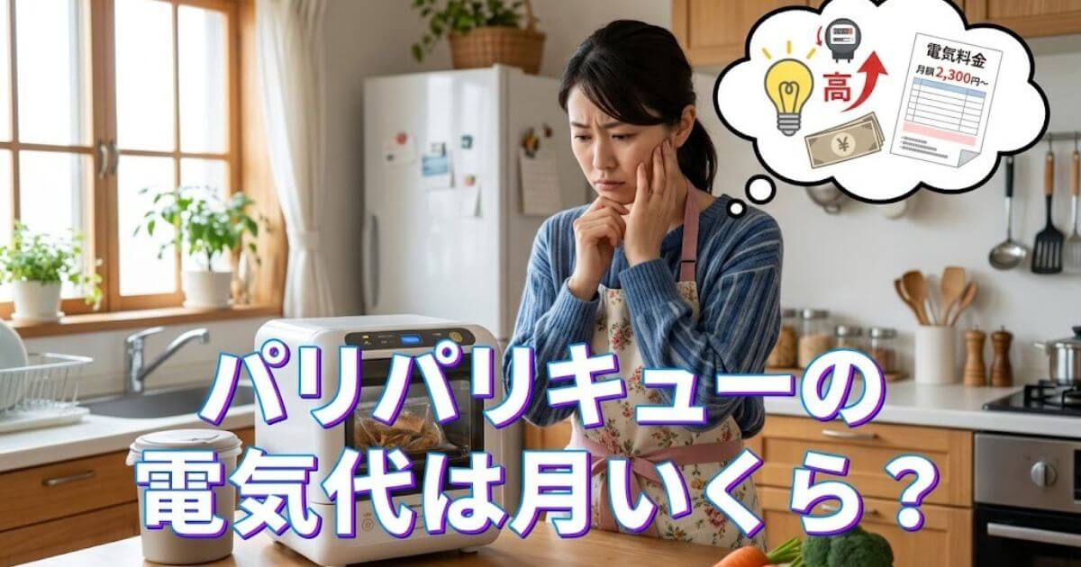 パリパリキュー 電気代