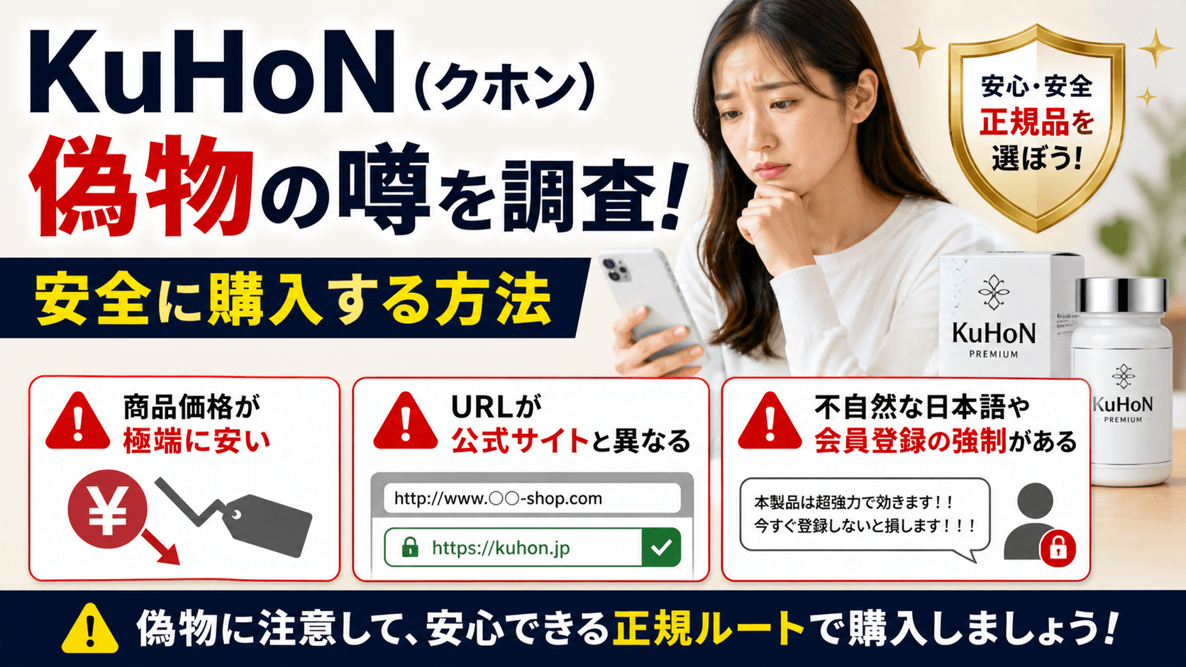 kuhon 偽物